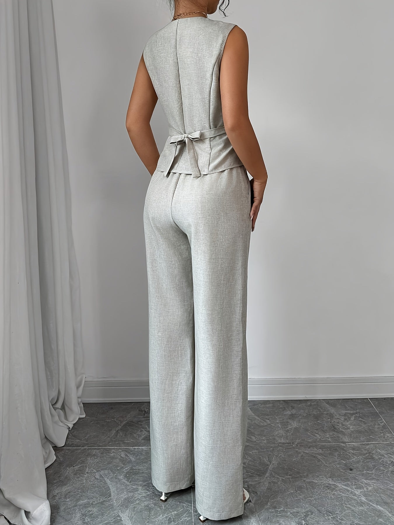Conjunto Elegante 2 Piezas: Cárdigan + Pantalón para un Estilo Cómodo y Sofisticado