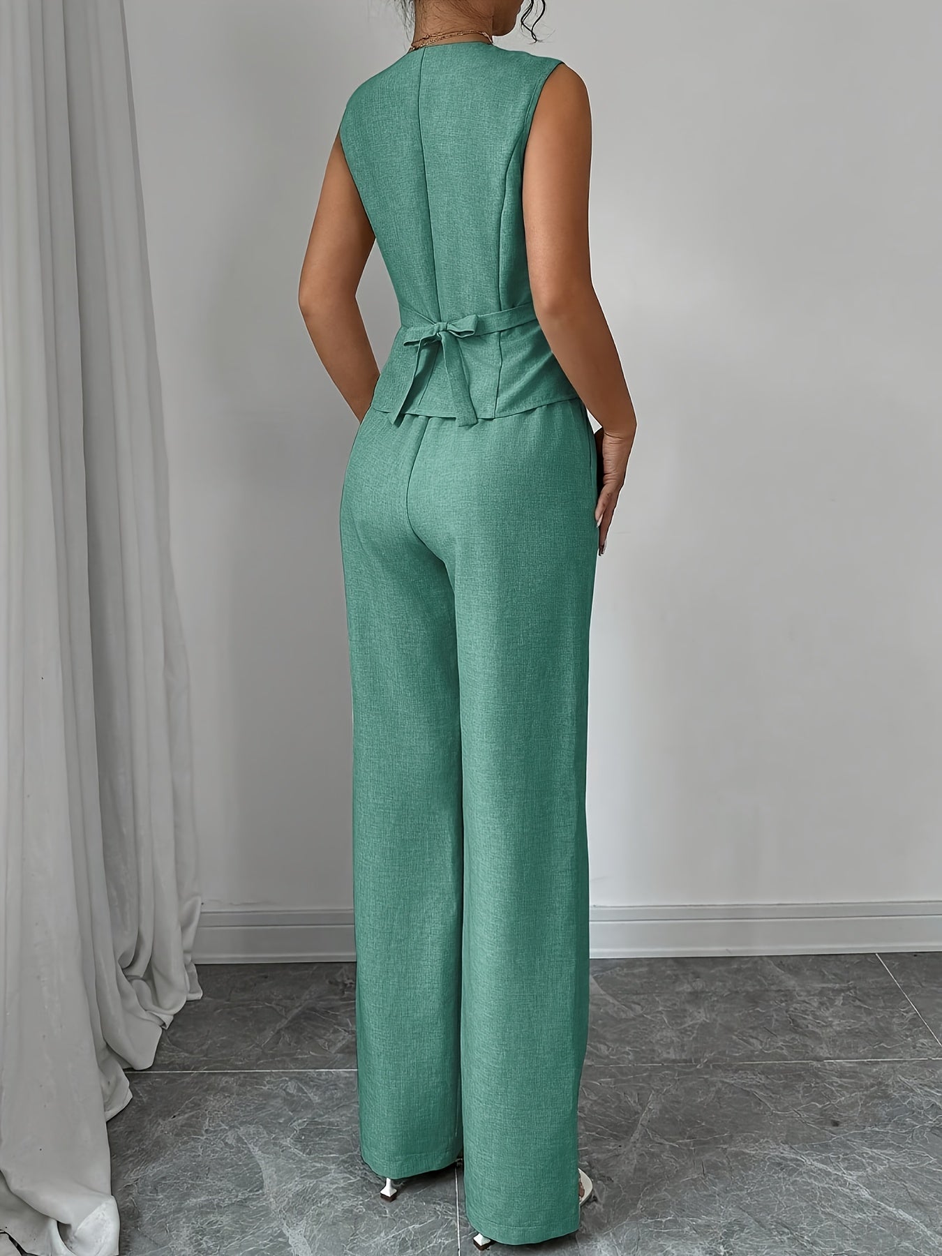 Conjunto Elegante 2 Piezas: Cárdigan + Pantalón para un Estilo Cómodo y Sofisticado