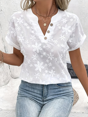Blusa Suelta de Verano para Mujer: Estilo Fresco y Elegancia Atemporal