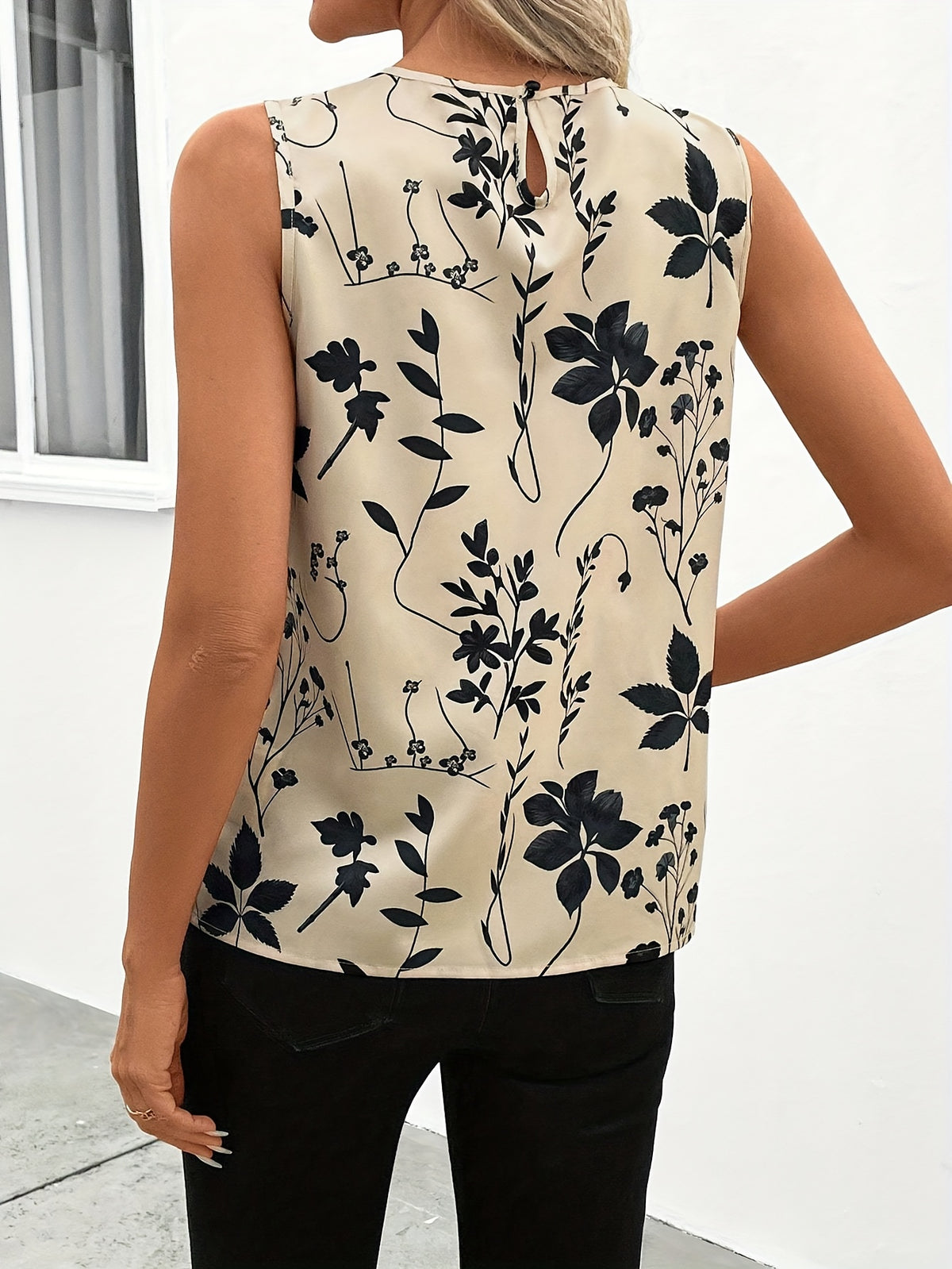 Blusa Floral Elegante – Ligera, Cómoda y Perfecta para el Verano