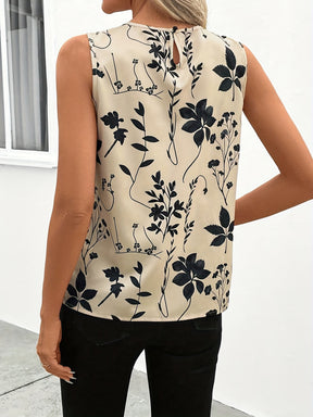 Blusa Floral Elegante – Ligera, Cómoda y Perfecta para el Verano