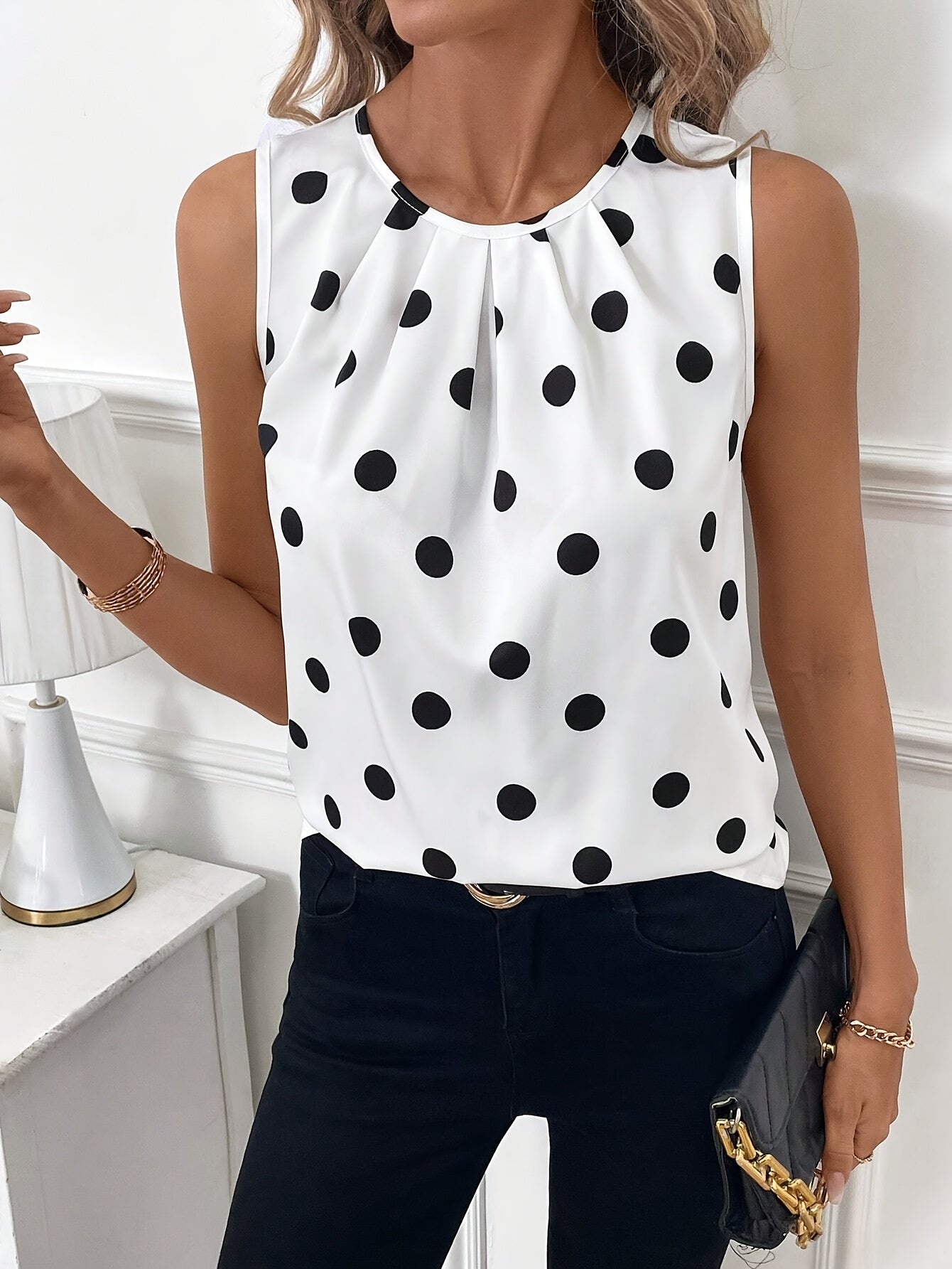 Blusa Elegante con Estampado Floral – Fresca y Perfecta para el Verano